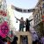 Un grupo de de manifestantes se reunió el martes a las puertas de la COP25